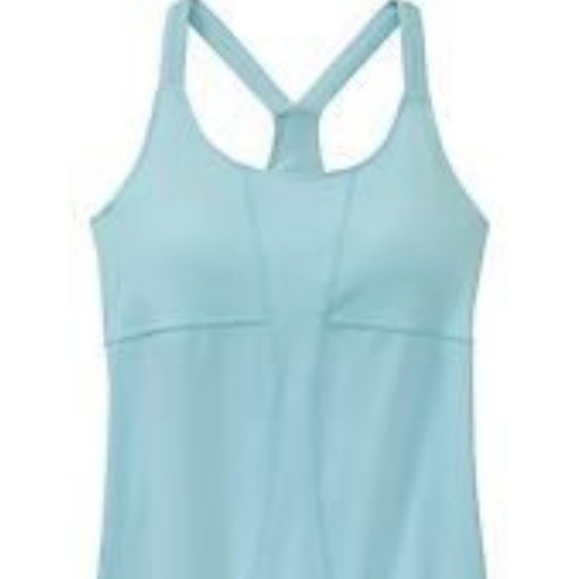 Athleta Tops - Athleta Sodha Light Pale Blue Yoga Tank Size XXS